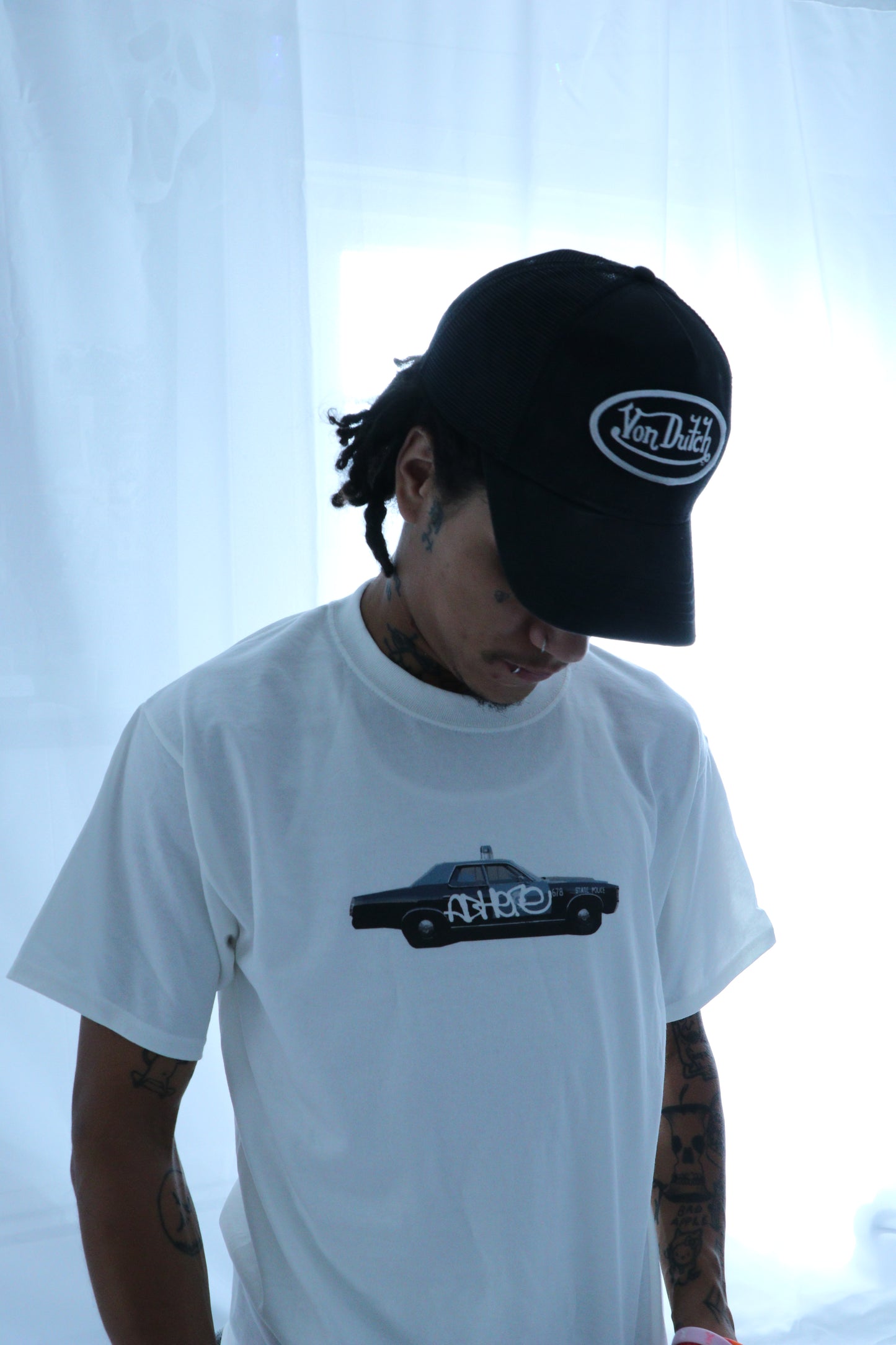 Cop car tee